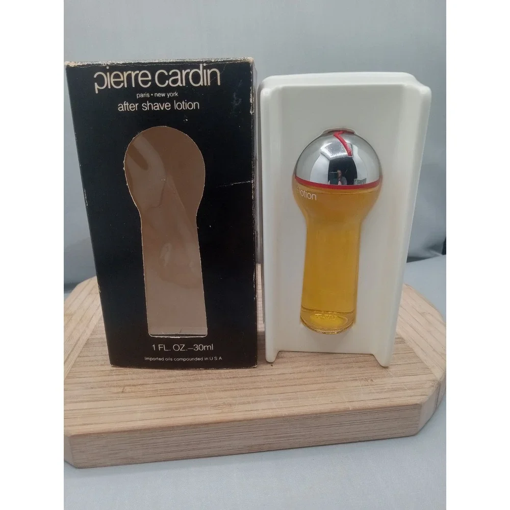 Pierre Cardin for Men After Shave Lotion – 1oz Splash – New Box Has Wear Vintage